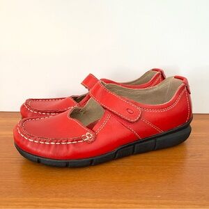 Wolky Red Moccasins for Women